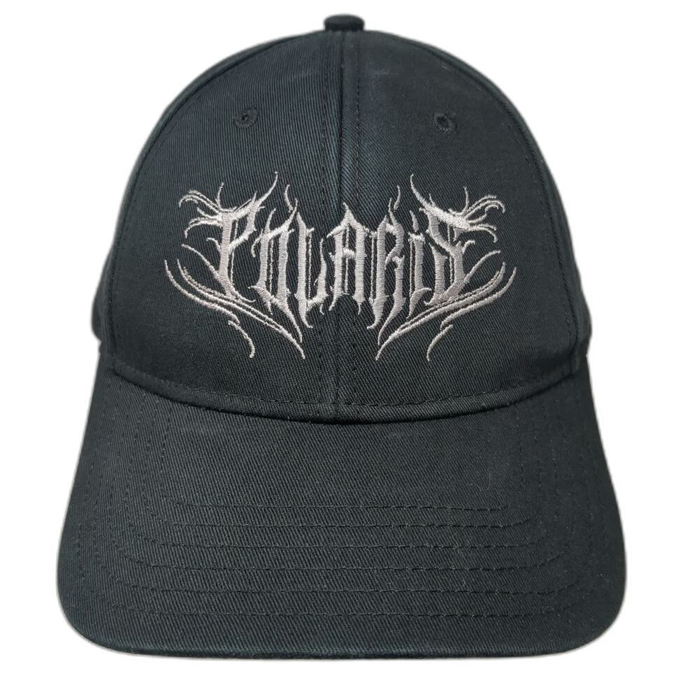 AS Colour Snapback Hat Black One Size Polaris Metal Band Logo 6 Panel Music